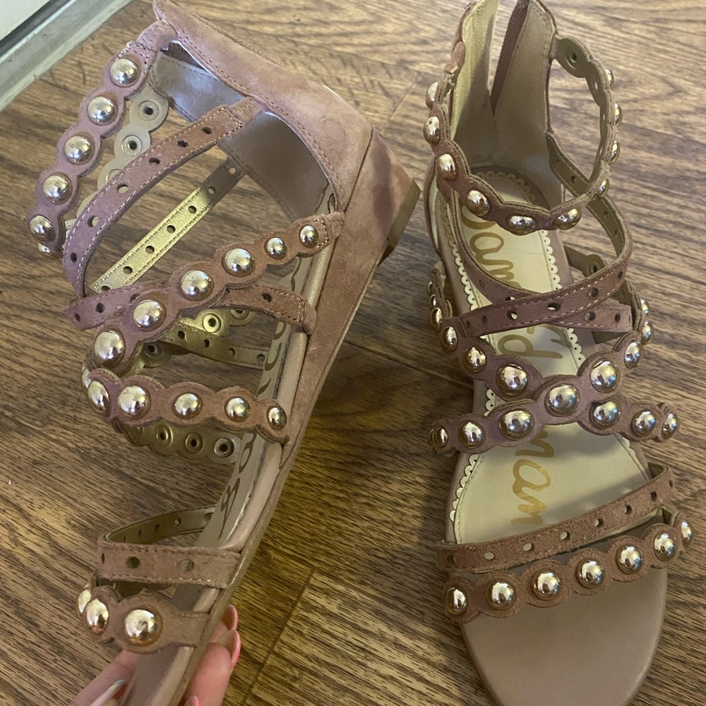 Sam Edelman Pink Gladiator Sandals - Picture 4 of 15